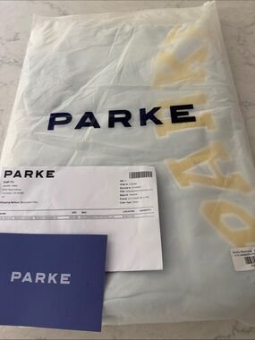 PARKE NEW Women's Mockneck Blueberry Lemonade Sweatshirt L XL